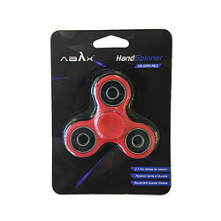 Avis Hand spinner abyx rotations élevées 3 à 5 minutes roulement en acier inoxydable rouge