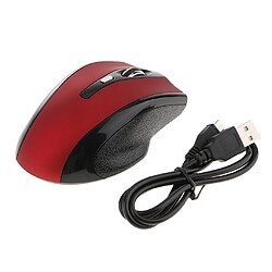 3-vitesse dpi adajustable optique sans fil bluetooth 4.0 souris de jeu rouge