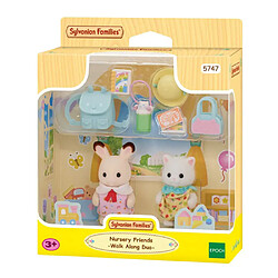 5747 Sylvanian Families Le duo des bebes en promenade