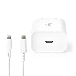 Avis NC Pack Chargeur 20W USB-C™ Rapide 3.0 A -TYPE IPHONE 12 + Cable Lightning / USB-C™USB FAST CHARGE