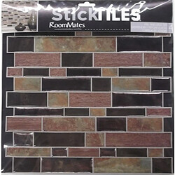 Avis Thedecofactory STICK TILE - Carrelage mural faïence adhésive imitation différentes pierres - 4 plaques 26x26cm