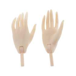 Acheter 1/4 BJD Mains Articulées Pour Poupées BJD Dollfie DOD MSD 43cm Jaune