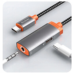 GUPBOO Adaptateur USB-C Jack 3.5mm,JL2759