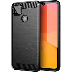 Coque brossée noire pour Xiaomi Redmi 9C / Redmi 9C NFC 4G souple Antichoc pochette XEPTIO