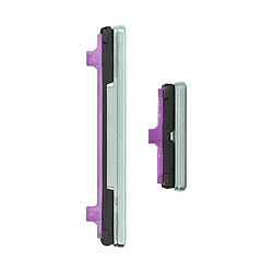 Avizar Clappio Bouton Power et Volume pour Samsung Galaxy S10 et S10 Plus Vert Pâle