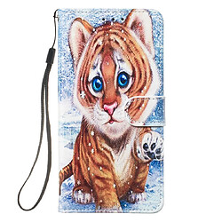 Wewoo Coque Fashion Etui de protection en cuir pour Huawei Mate 20 Pro Tiger