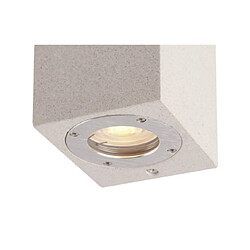 Acheter Luminaire Center Applique murale extérieur Levi Béton Blanc