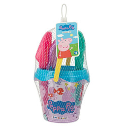 Set de jouets de plage Peppa Pig 14 x 12,5 x 14 cm (24 Unités) pas cher