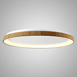 Inspired Ring Ceiling 90cm 78W LED, 3000K, 6200lm, Bois, 3 ans de garantie