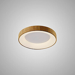 Inspired Ring Ceiling 45cm 30W LED, 3000K, 2250lm, Bois, 3 ans de garantie