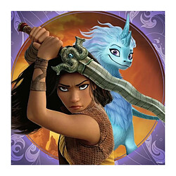 Ravensburger Puzzles 3x49 pieces - Raya, la courageuse guerriere / Disney Raya et le dernier dragon