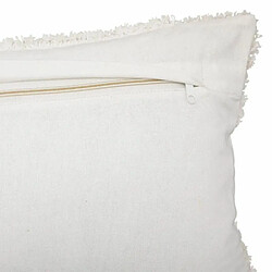 Housse de Coussin Tufté 30x50cm Ivoire & Lin