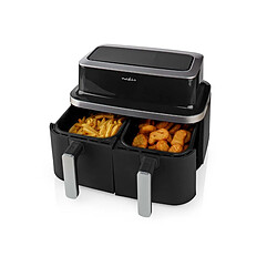 Avis Friteuse sans huile double 2600w noir - KAAF320BK - NEDIS