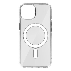 Avizar Coque pour MagSafe pour iPhone 12 et 12 Pro Cercle magnétique Rigide Transparent