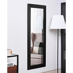 Beliani Miroir DRAVEIL 50 cm 130 cm Noir