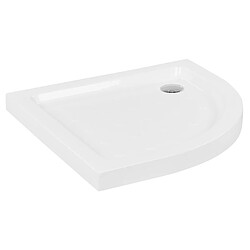 Acheter Beliani Bac de douche SIUNA 80 x 80 x 7 cm Blanc