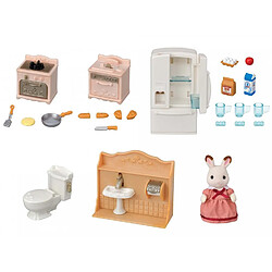 Sylvanian Families 5449 Sylvanian Le set d'ameublement cosy cottage et maman