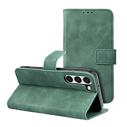 Etui Portefeuille a Rabat Couleur Vert Pour Samsung Galaxy S23 5G Little Boutik©