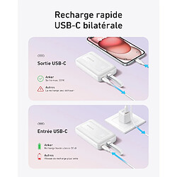 SANAG Zolo Powerbank, Batterie Externe Haute Vitesse 10 000 Mah 30 W, Câble Usb-C Intégré, 1 Port Usb-C, 1 Port Usb-A, Pour Iphone 15/15 Pro / 15 Pro / 15 Plus, Macbook, Galaxy, Et Autres pas cher