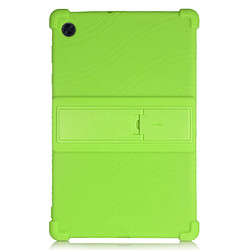 Coque en silicone souple avec béquille coulissante vert pour votre Lenovo Tab M10 HD Gen 2 TB-X306