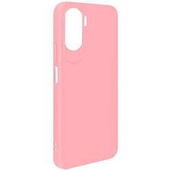 Avizar Coque pour Honor 90 Lite Semi-rigide Soft-touch Fast Cover Rose poudré