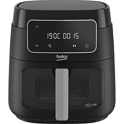 Friteuse multifonction a air chaud - BEKO - FRL3374B - 1900 W - 7,6 L pour 2 kg de frites - Ecran LCD tactile - Noir