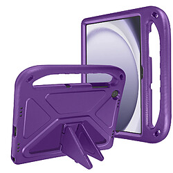 Avizar Coque Antichoc Enfant pour Samsung Tab A9 Plus avec Poignée et Support Violet