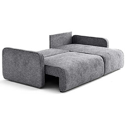 Acheter Lisa Design Apolline - canapé d'angle réversible 4 places convertible avec coffres en tissu moucheté