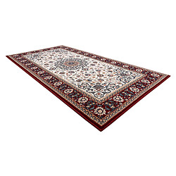 Avis RUGSX Tapis NAIN Ornement, cadre 6635 51036 beige bordeaux 120x170 cm