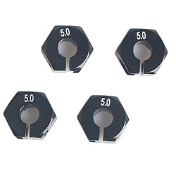 12mm Pièces De Rechange Hex Roues Base Coupleur 5.0 Épais Pour HSP RC Pièces Noir