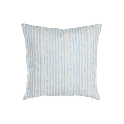 Coussin DKD Home Decor Rayures Bleu Blanc méditerranéen (45 x 15 x 45 cm)