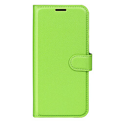 Etui en PU texture litchi vert pour votre Samsung Galaxy A23 5G