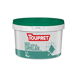 Enduit spécial carrelage TOUPRET - 4Kg - BCEUNIP04