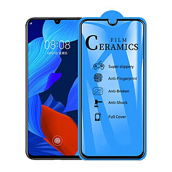 Wewoo Film de verre trempé de céramique à pleine couverture de colle 2,5D pour Huawei Nova 5 / Nova 5 Pro