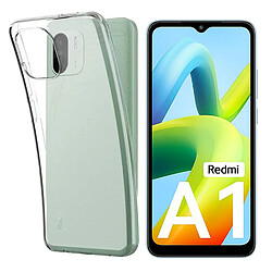 Visiodirect Coque de protection souple silicone transparente pour Xiaomi Redmi A1 6.52"