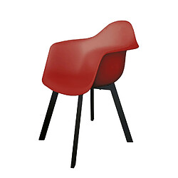 Ozalide Fauteuil pour table de jardin Malmo - Rouge