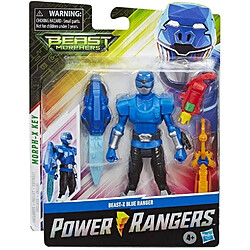 Hasbro Power Rangers Beast Morphers - Figurine Ranger Bleu Beast-X - 15 cm