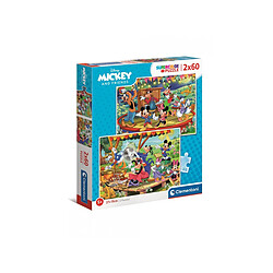 Clementoni Puzzle 2x60 Mickey et ses amis (CLE21620)