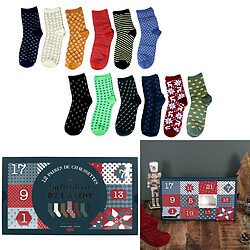 Acheter The Home Deco Factory Calendrier de l'Avent 12 paires de chaussettes Homme