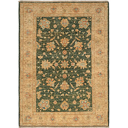 Vidal Tapis de laine 147x104 vert Ziegler