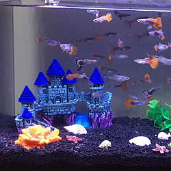 Avis Universal Château résine décoration aquarium aménagement paysager décoration rocaille simulation château aquarium décoration accessoires décoration maison | Décorations