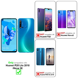 Cadorabo Coque Huawei P20 LITE 2018 / NOVA 3E Etui en Noir