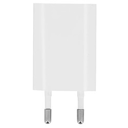 Avizar Chargeur Adaptateur Secteur USB puissance 1A pour Smartphone -Blanc