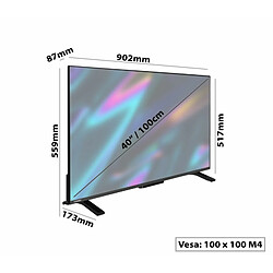 Avis TV intelligente Toshiba 40LV2E63DG Full HD 40" LED