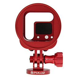 Acheter Wewoo Pour GoPro HERO5 Session / rouge session HERO4 / Session HERO logement Shell CNC alliage d'aluminium Cage Kit de protection avec clé en métal et bouchon d'objectif vis adaptateur de trépied