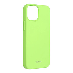 etui roar colorful jelly coque pour iphone 13 mini lime