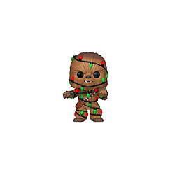 Funko Star Wars - Figurine POP! Holiday Chewbacca with Lights 9 cm