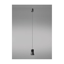 Luminaire Center Suspension Pagoda Noir