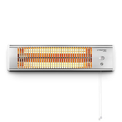 TROTEC Radiant infrarouge électrique IR 1200 S, chauffage d'appoint d'extérieur, chauffage de terrasse