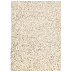 vidaXL Tapis shaggy PAMPLONA poils longs moderne doré 200x280 cm